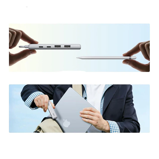 Adaptador HUB SLIM USB-C 5 En 1 UGREEN Multipuerto Usb-C HDMI