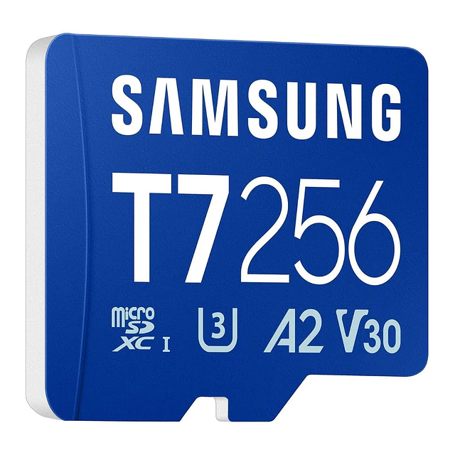 Memoria MicroSDXC SAMSUNG T7 256GB  170MB/S