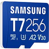 Memoria MicroSDXC SAMSUNG T7 256GB  170MB/S