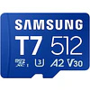 Memoria MicroSDXC SAMSUNG T7 512GB 170MB/S