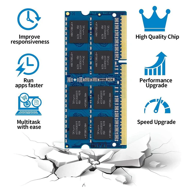 Memoria RAM DDR3L 8GB 1600 Mhz 1.35V Para Portátil