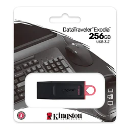 Memoria Usb Kingston Datatraveler Exodia 256gb Usb 3.2