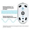 Mouse Gamer Logitech G305 Lightspeed Inalámbrico Blanco