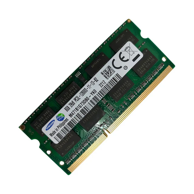 Memoria RAM SAMSUNG DDR3L 8GB 1600 Mhz Portátil