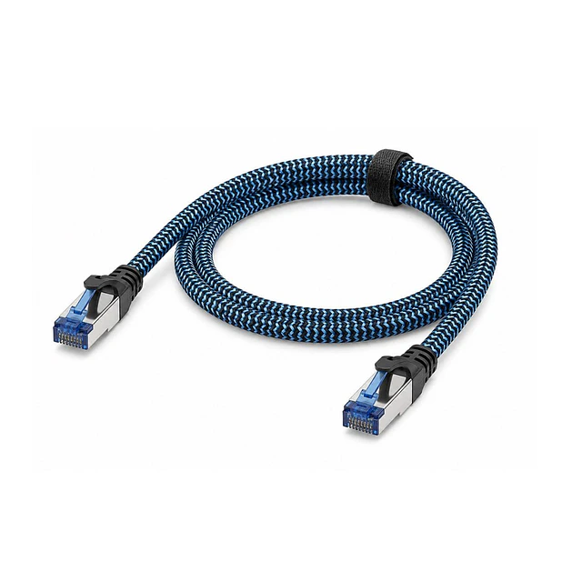 Cable de Red Ethernet RJ45 de Cat 8 alta velocidad 40 Gbps 1.8Mts