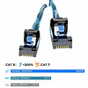 Cable de Red Ethernet RJ45 de Cat 8 alta velocidad 40 Gbps 1.8Mts