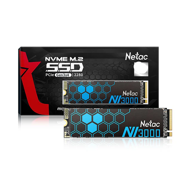 Disco solido NETAC M2 NVMe 500GB PCIe Gen 3x4