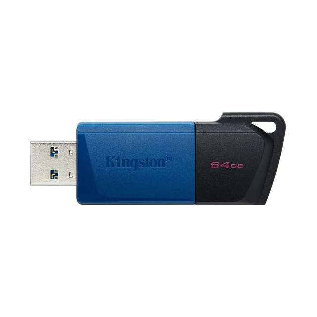 Memoria USB KINGSTON 64 GB Datatraveler Exodia M DTXM AZUL 