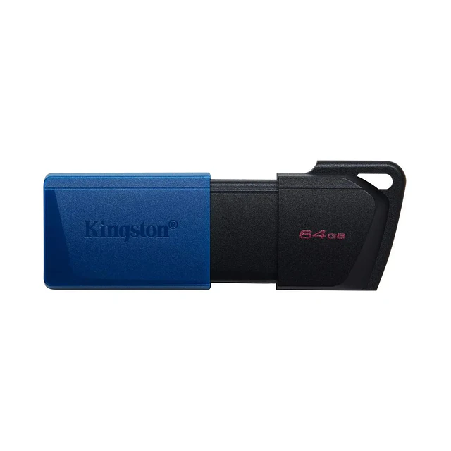 Memoria USB KINGSTON 64 GB Datatraveler Exodia M DTXM AZUL 
