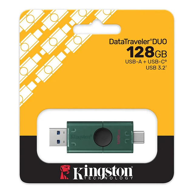 Memoria Kingston DataTraveler DUO 128GB USB-A+USB C USB 3.2