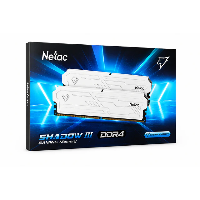 Kit Memoria RAM NETAC DDR4 16GB 3200 Mhz (2*8GB) PC