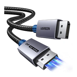 Cable Display Ugreen  Port 16K UGREEN Certificado Vesa 1.8 Mts