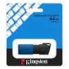 Memoria USB KINGSTON 64 GB Datatraveler Exodia M DTXM AZUL 