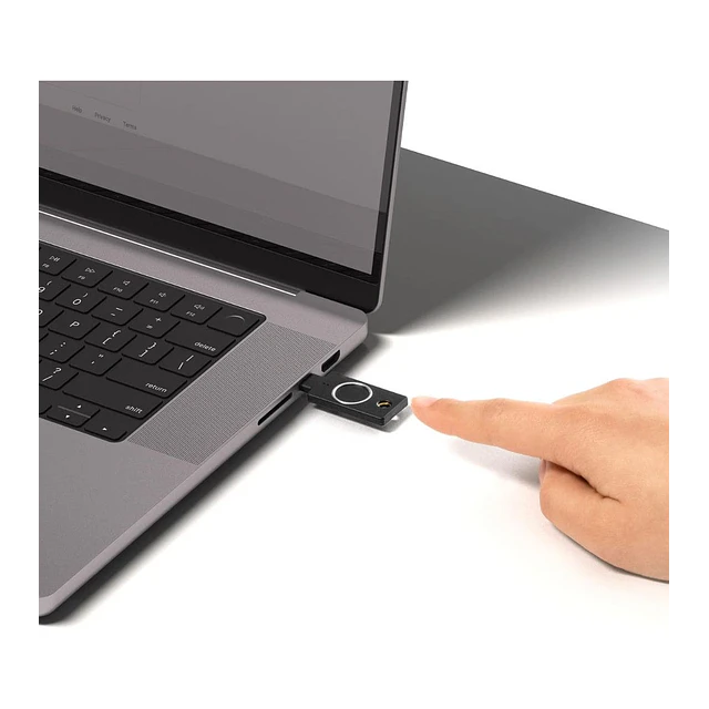 YubiKey C Bio FIDO Edition USB-C Biométrica MFA Llave de Seguridad