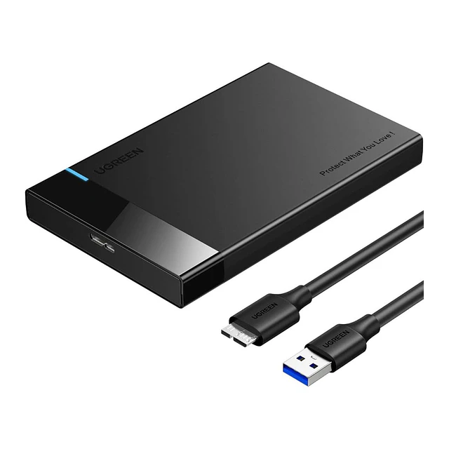 Caja Externa UGREEN USB 3.0 SATA III 2.5" HDD SSD 