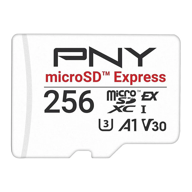 Memoria PNY MicroSD Express 256GB U3 V30 A1 890MB/s 