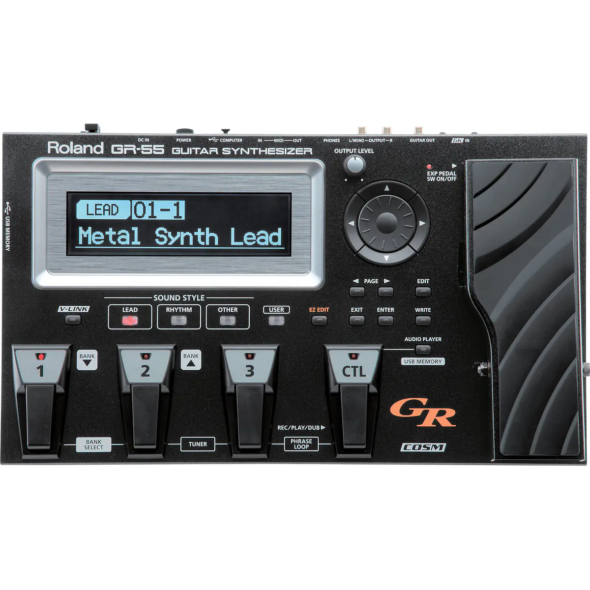 ROLAND GR-55GK-BK / SINTETIZADOR DE GUITARRA Y BAJO