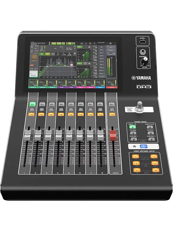 YAMAHA DM3 CON DANTE/ MIXER DIGITAL