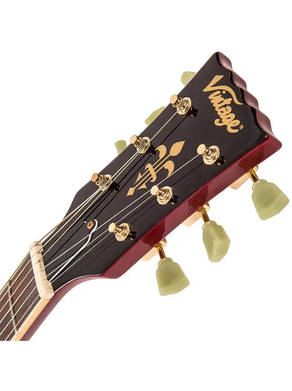 Guitarra Electrica SG GOLD H/WARE CHERRY VINTAGE