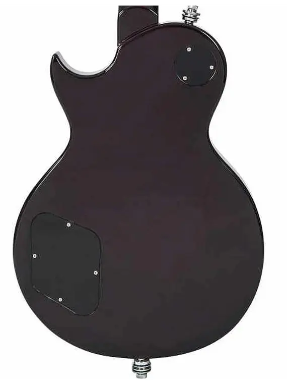 VINTAGE GUITARRA ELECTRICA V100 REISSUED – PURPLE FLAMED C/ PUENTE BIGSBY