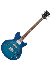 BAJO SEMI-ACUSTICO VINTAGE VRS450BL REVO SERIES SUPREME BLUEBURST
