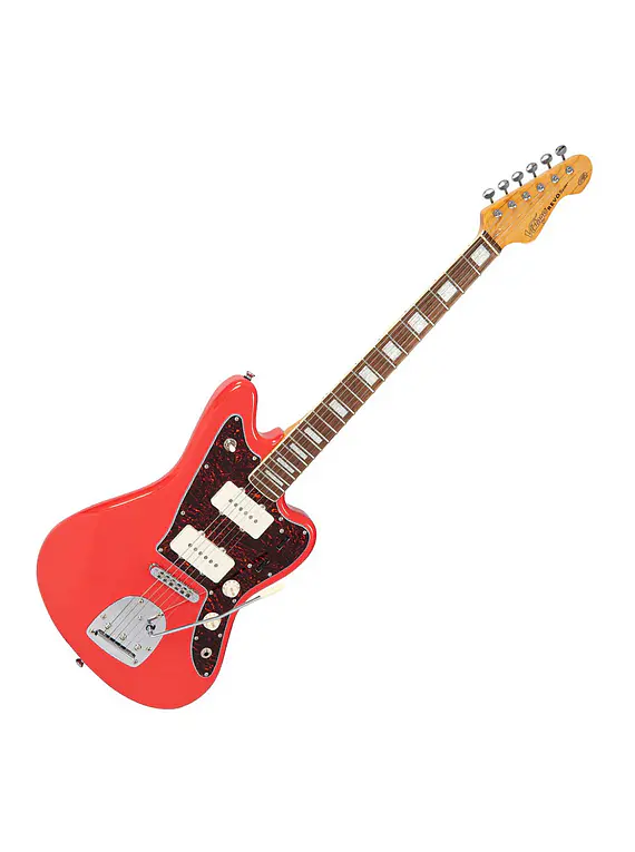 GUITARRA ELÉCTRICA VINTAGE VRS659FR REVO SERIES SURFMASTER 90 FIRENZA RED