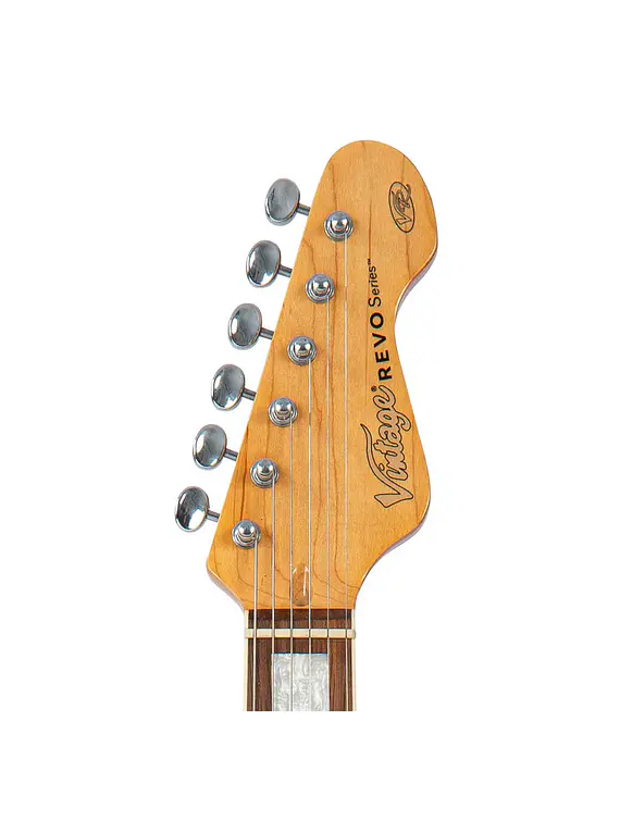 GUITARRA ELÉCTRICA VINTAGE VRS659FR REVO SERIES SURFMASTER 90 FIRENZA RED