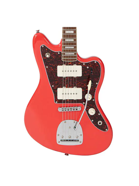 GUITARRA ELÉCTRICA VINTAGE VRS659FR REVO SERIES SURFMASTER 90 FIRENZA RED