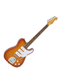 GUITARRA ELECTRICA VINTAGE VRBT72HB REVO SERIES TRIO GUITAR HONEYBURST