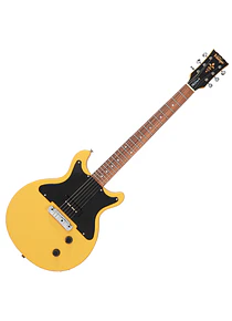 GUITARRA ELÉCTRICA VINTAGE V130PU3695 PROSHOP UNIQUE MATT TV YELLOW