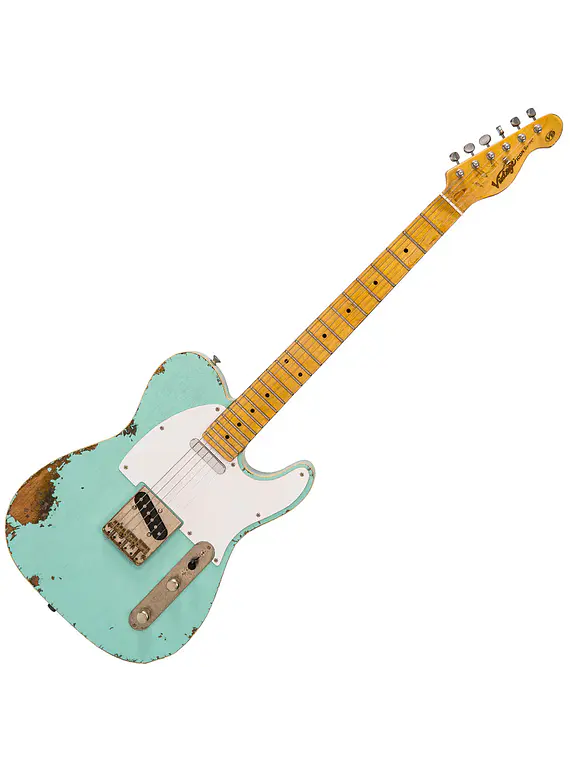 GUITARRA ELÉCTRICA VINTAGE V59PU3097 PROSHOP TOBACCO BURSTBLUE