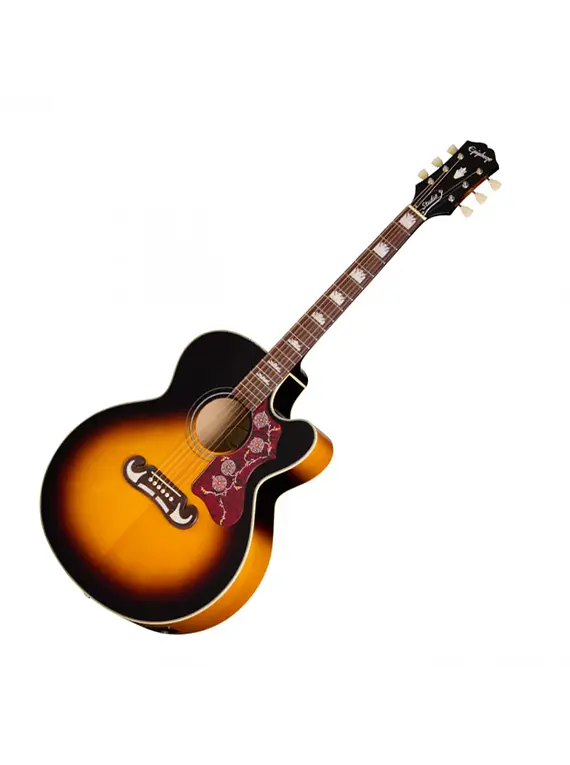 EPIPHONE J-200 STUDIO VINTAGE SUNBURST / GUITARRA ELECTROACUSTICA