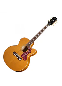 EPIPHONE J-200 STUDIO EC NATURAL / GUITARRA ELECTROACUSTICA JUMBO
