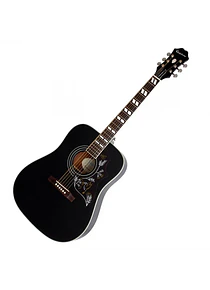 EPIPHONE HUMMINGBIRD STUDIO EBONY / GUITARRA ELECTROACÚSTICA