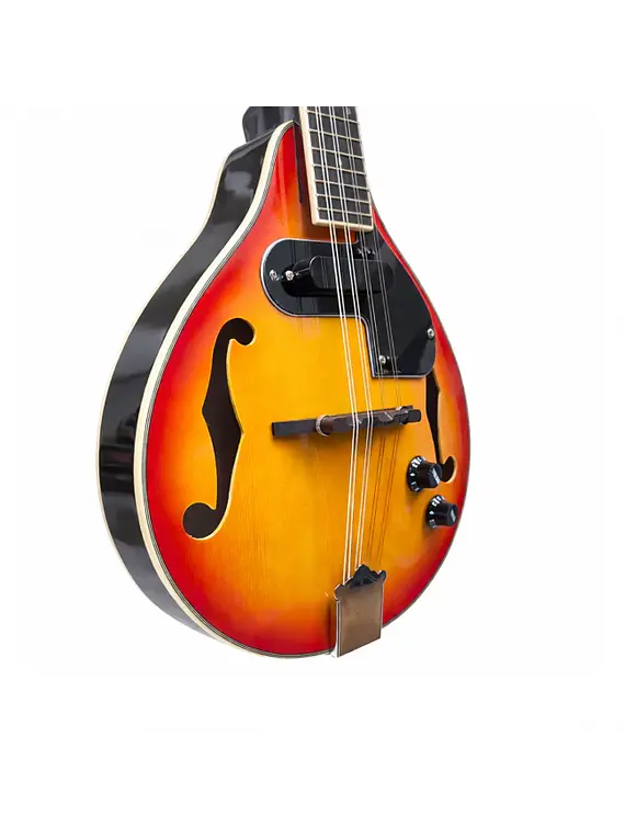 MANDOLINA ELECTROACUSTICA WOTAN 8 CUERDAS CHERRY SUNBURST