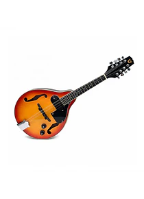 MANDOLINA ELECTROACUSTICA WOTAN 8 CUERDAS CHERRY SUNBURST
