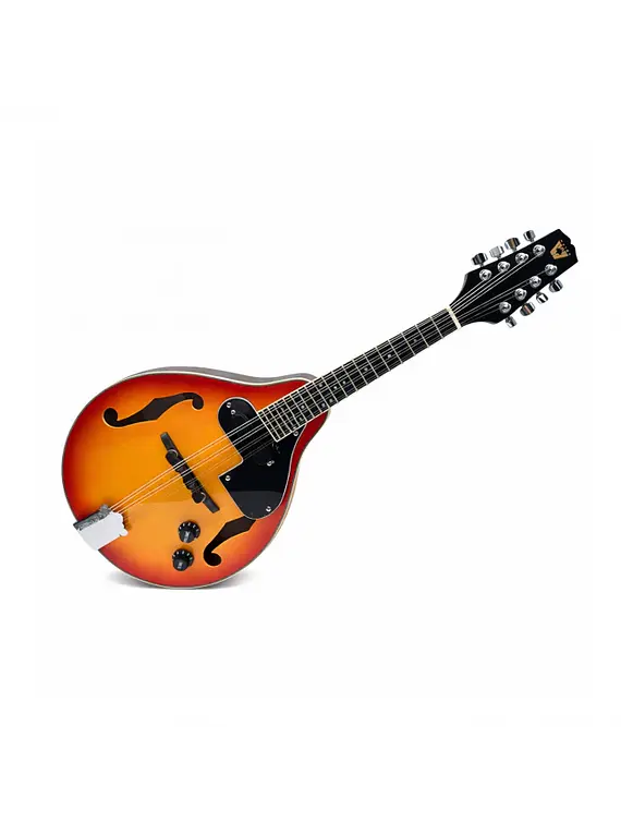 MANDOLINA ELECTROACUSTICA WOTAN 8 CUERDAS CHERRY SUNBURST