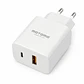 Cargador Rápido Motomo 20w Dual + Cable Tipo C A Lightning - Miniatura 2