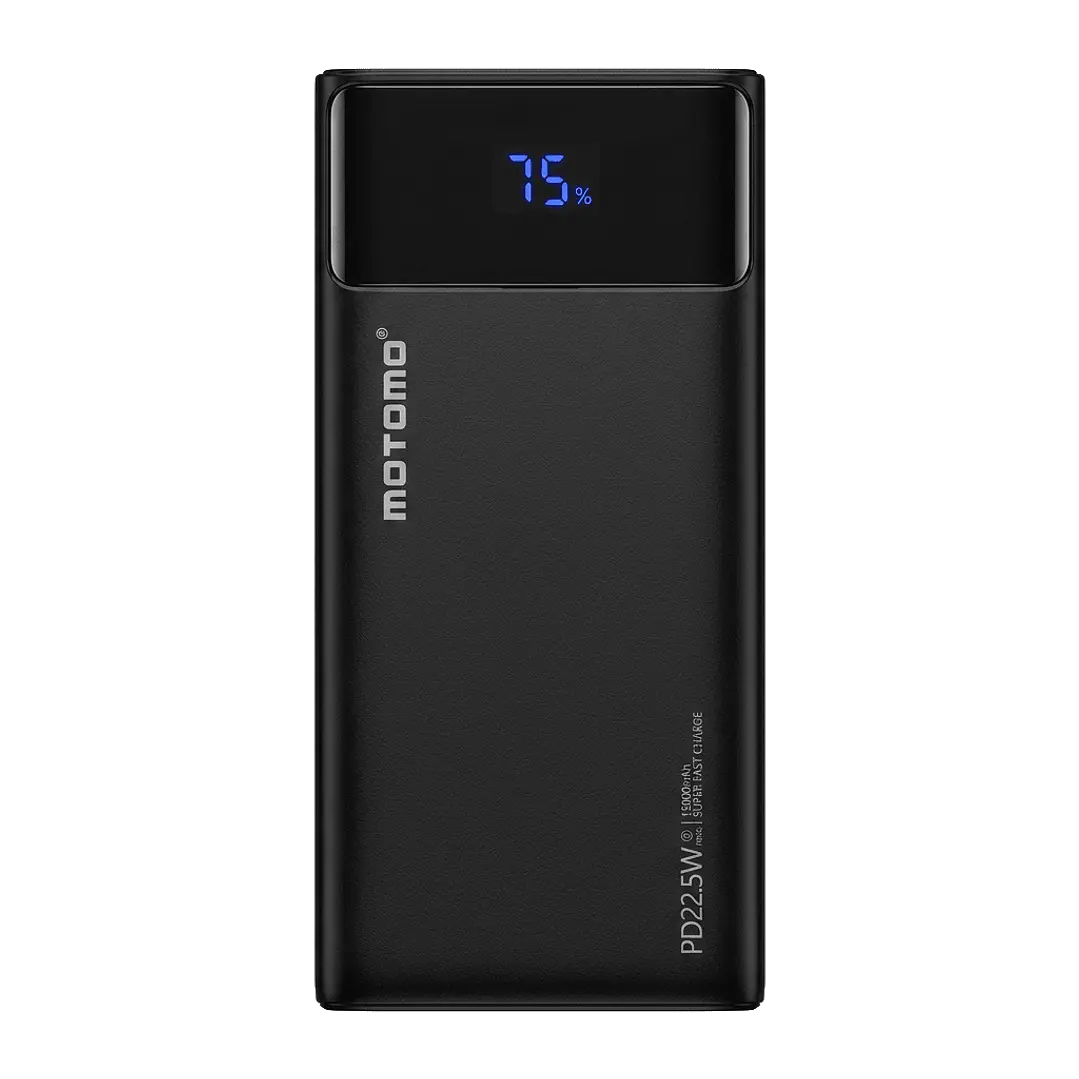 Batería Portátil Powerbank Motomo 10000mAh Cables Integrados 2