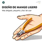 Cortaúñas para pies celeste fino - Miniatura 3
