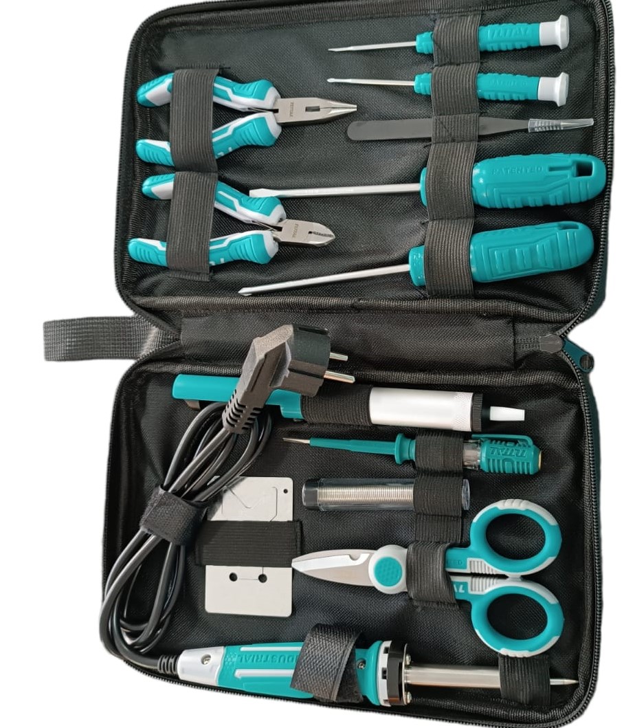 SET DE HERRAMIENTAS ELECTRICAS 13PZAS TOTAL