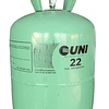 Gas refrigerante R22 13,6kg. UNI