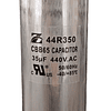 Capacitor 35 uF CBB65 44R350. ZERO