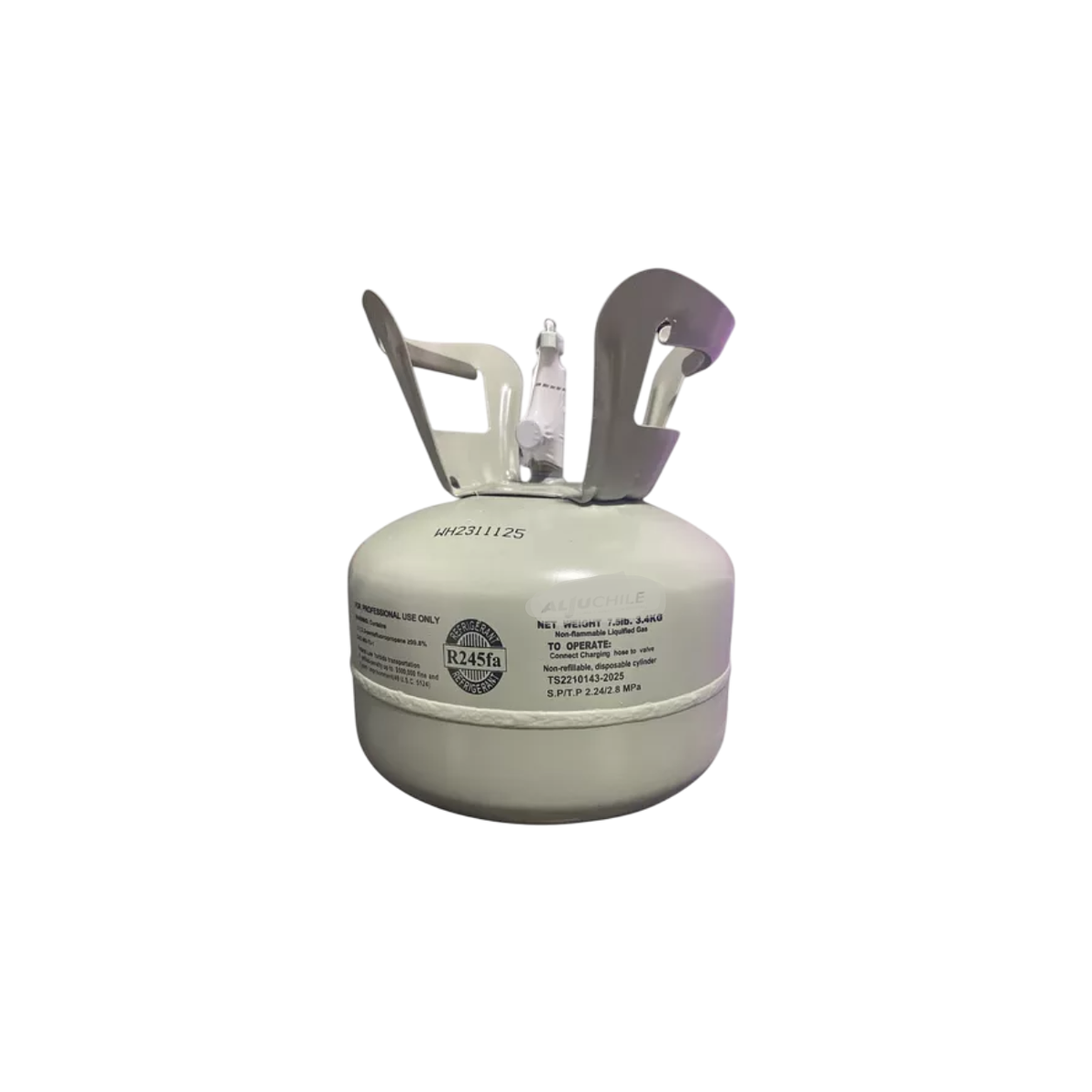 Gas refrigerante R245FA 3kg. REFRIGERANT