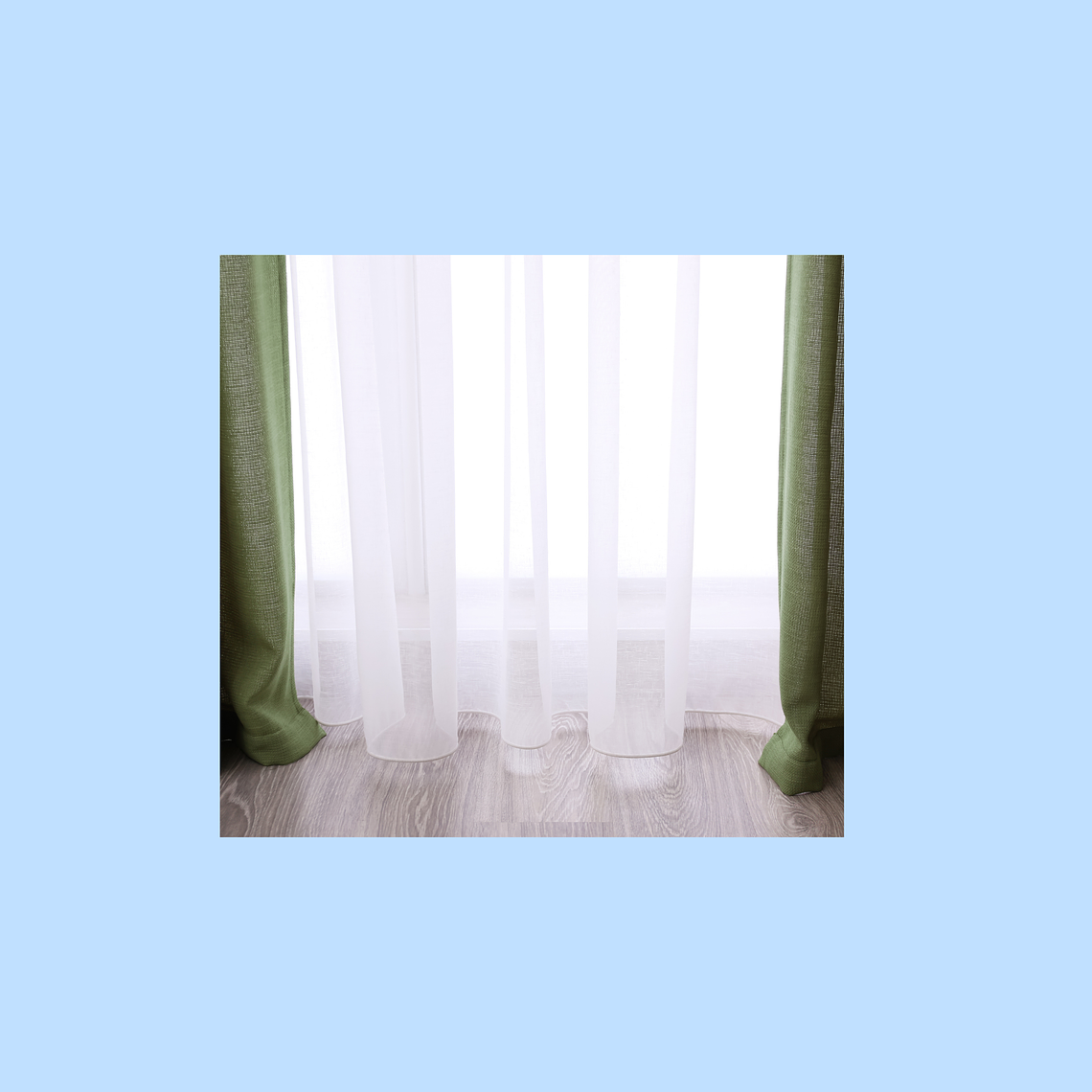 Lavado visillo tela 1