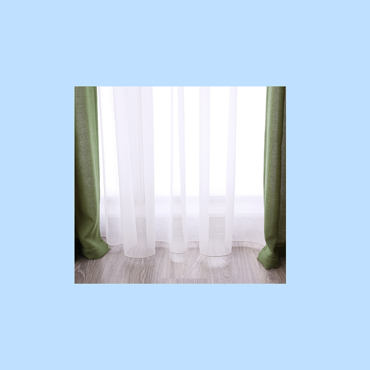 Lavado visillo tela 1