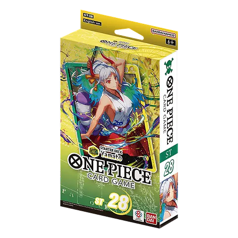 One Piece TCG: STARTER DECK -GREEN/YELLOW Yamato- [ST-28] (Inglés)