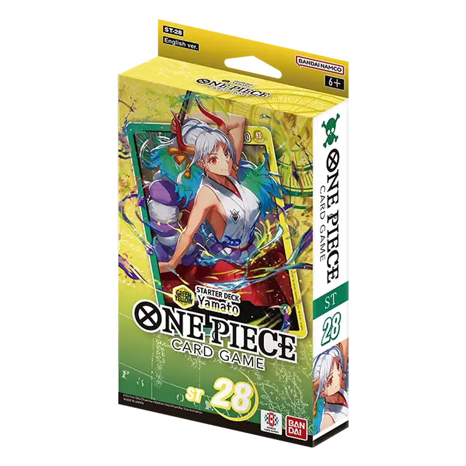 One Piece TCG: STARTER DECK -GREEN/YELLOW Yamato- [ST-28] (Inglés) 1