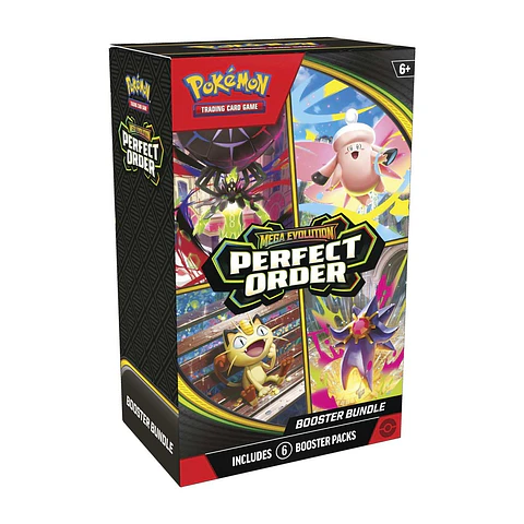 Pokémon TCG Mega Evolution: Perfect Order - Booster Bundle Inglés