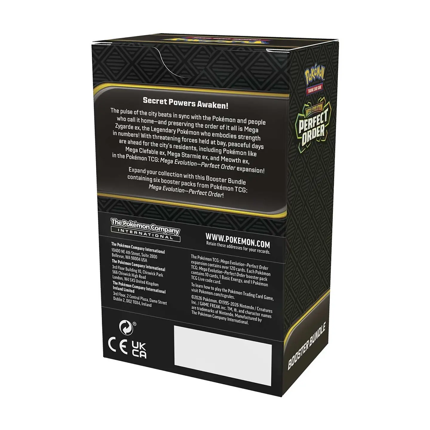 Pokémon TCG Mega Evolution: Perfect Order - Booster Bundle Inglés 3